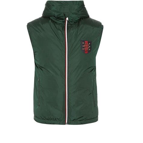 vest gucci homme|designer hooded gilets for men.